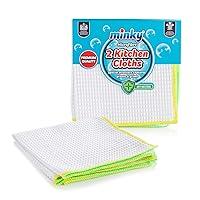 Algopix Similar Product 10 - Minky Microfibre Kitchen Cloths Pack