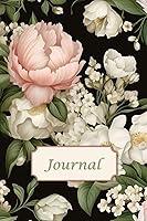 Algopix Similar Product 4 - Journal for Floral Enthusiast Peony