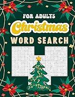 Algopix Similar Product 5 - Christmas word search for adults