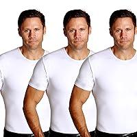 Algopix Similar Product 2 - Insta Slim Mens Slimming CrewNeck