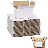 Algopix Similar Product 4 - White Shipping Boxes 6x4x4 Inches 30