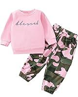 Algopix Similar Product 5 - Yvowming Toddler Girl Clothes Kids Long