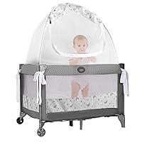 Algopix Similar Product 17 - Crib Tent by Pro Baby Safety  Crib