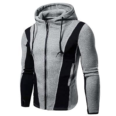 Winter Tracksuits for Men 2 Piece Fleece Lined Full Zip Jackets and Joggers  Sports Set Slim Casual Warm Hooded Sweatsuits