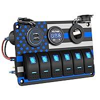 Algopix Similar Product 11 - IZTOSS 3 Gang Rocker Switch Panel with
