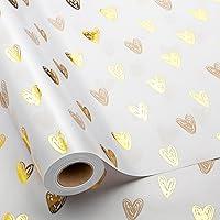 Algopix Similar Product 1 - MAYPLUSS Valentines Day Wrapping Paper