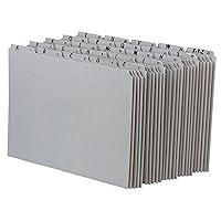 Algopix Similar Product 5 - Pendaflex AZ Top Tab Recycled Gray