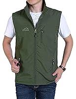 Algopix Similar Product 17 - Yimoon Mens Safari Travel Vest Outdoor