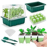 Algopix Similar Product 7 - Seed Starter Tray 72 Cells Indoor Seed