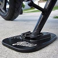 Algopix Similar Product 13 - KiWAV Motorcycle Kickstand Pad Plate