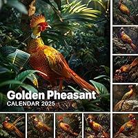 Algopix Similar Product 3 - Golden Pheasant Calendar 2025 365 Days