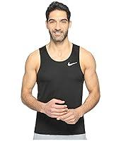Algopix Similar Product 1 - Nike Mens Dry Miler Running Tank Black