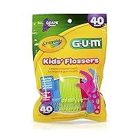 Algopix Similar Product 8 - GUM Crayola Kids Flossers 40 Each