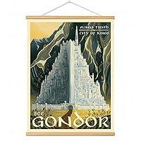 Algopix Similar Product 8 - Middle Earth Landscape Wall Art Prints