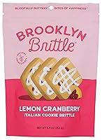 Algopix Similar Product 8 - Brooklyn Brittle Lemon Cranberry Cookie