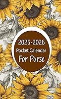 Algopix Similar Product 12 - Pocket Calendar 20252026 For Purse 2