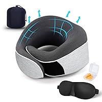 Algopix Similar Product 5 - Travel Neck Pillow Best Memory Foam