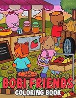 Algopix Similar Product 20 - Bobi Friends Coloring Book Cute and