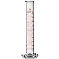 Algopix Similar Product 17 - 100ml Graduated Cylinder Borosilicate