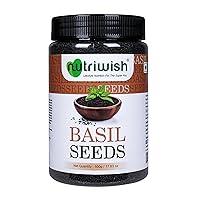 Algopix Similar Product 13 - Nutriwish Basil Seeds 176 oz500 g