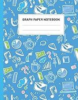 Algopix Similar Product 1 - Graph Paper Notebook Large Simple