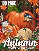 Algopix Similar Product 20 - 100 Page Autumn Coloring Book For