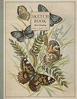 Algopix Similar Product 4 - Butterflies Sketchbook with Vintage