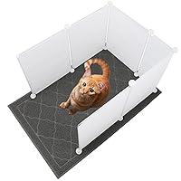 Algopix Similar Product 3 - FHTONGE Cat Litter Box Enclosure Splash