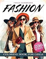 Algopix Similar Product 3 - Fashion Coloring Book for Girls 230