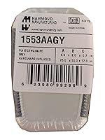 Algopix Similar Product 13 - Hammond 1553AAGY Gray Soft Sided ABS