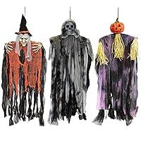 Algopix Similar Product 13 - JOYIN 3 Pack 35 Hanging Ghost