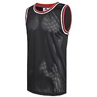 Algopix Similar Product 9 - DEHANER Blank Basketball Jersey for Men