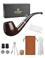 Algopix Similar Product 7 - Joyoldelf Tobacco Pipe Handmade Ebony