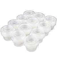 Algopix Similar Product 8 - 100pack of Disposable Clear Plastic