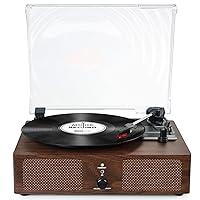 Algopix Similar Product 18 - Vinyl Record Player Wireless Turntable