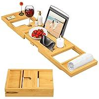 Algopix Similar Product 16 - Bamboo Bathtub Tray for Tub 