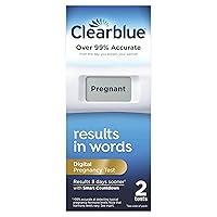 Algopix Similar Product 7 - Clearblue Digital Pregnancy Test with