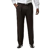 Algopix Similar Product 20 - Haggar Mens Classic Fit Soild Stretch