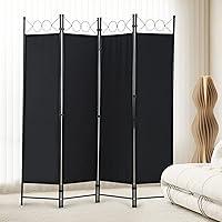 Algopix Similar Product 10 - 4 Panel Room Divider 56FT Folding