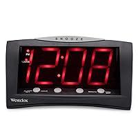 Algopix Similar Product 6 - Westclox 66705 Large LED Alarm Clock