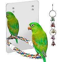 Algopix Similar Product 2 - LOPERDEVE 106 Bird Mirror with Rope