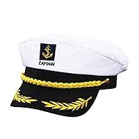 Algopix Similar Product 1 - CYYKFWHDP Captain Hat Sailor Skipper