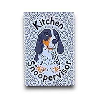 Algopix Similar Product 14 - Bluetick Coonhound Kitchen Snoopervisor