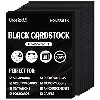 Algopix Similar Product 1 - Black Cardstock  85 x 11 92lb