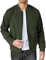 Algopix Similar Product 10 - COOFANDY Mens Bomber Jacket Causal