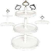 Algopix Similar Product 11 - 3in1 Wooden Tiered Tray Stand 