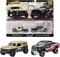 Algopix Similar Product 2 - Hot Wheels HRR77 Premium 2 Pack Ford