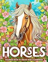 Algopix Similar Product 11 - Horses Coloring Book Gallop into the