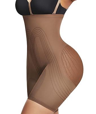 FeelinGirl Shapewear for Tummy Control Body Shaper Seamless Butt Lifter  High Waist Plus Size Bodysuits : : Clothing, Shoes & Accessories