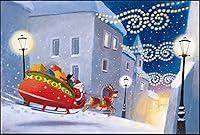 Algopix Similar Product 14 - Santa's on His Way Advent Calendar